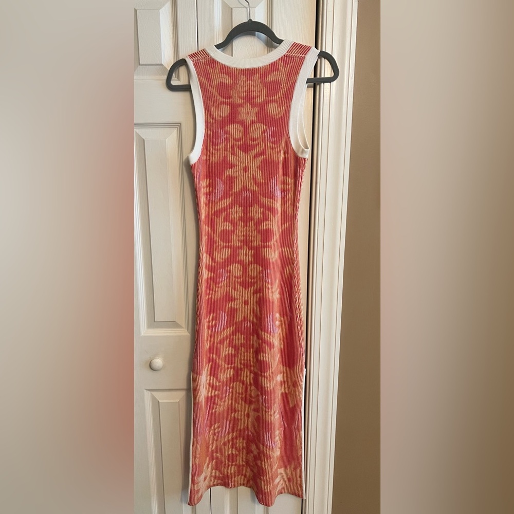 Maje Printed Reversible Dress Size 34 - Picture 8 of 9